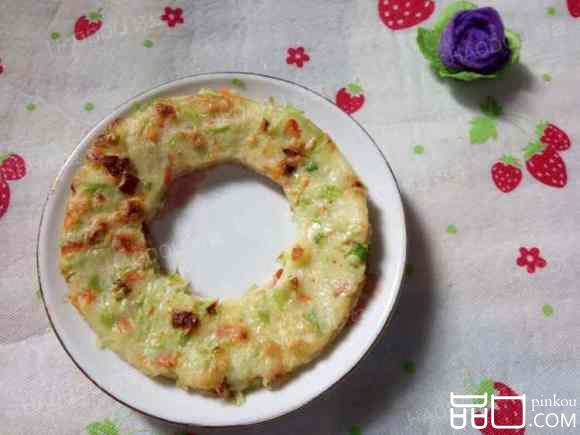 包菜胡萝卜蛋饼