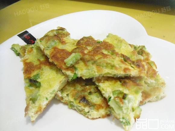 鸡蛋煎苦瓜