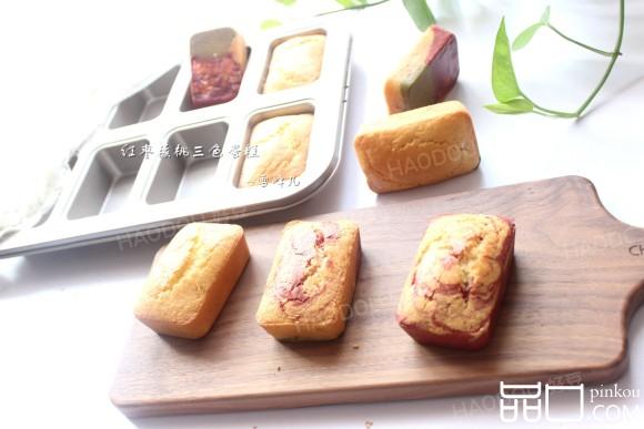 红枣核桃三色蛋糕