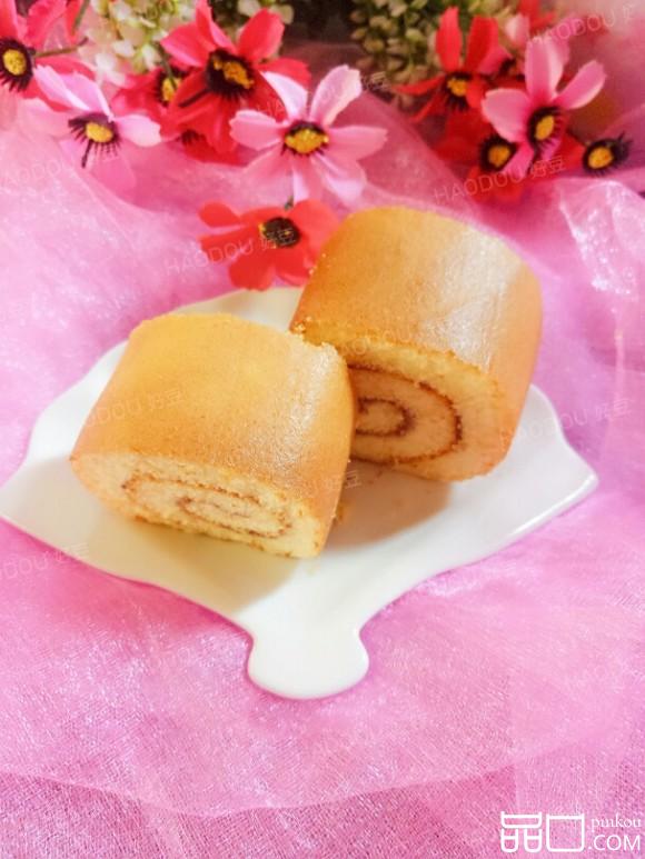 蓝莓果酱蛋糕卷