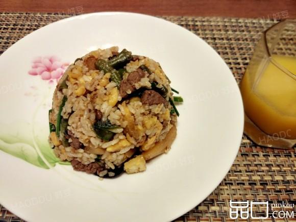 什锦米饭炒馍