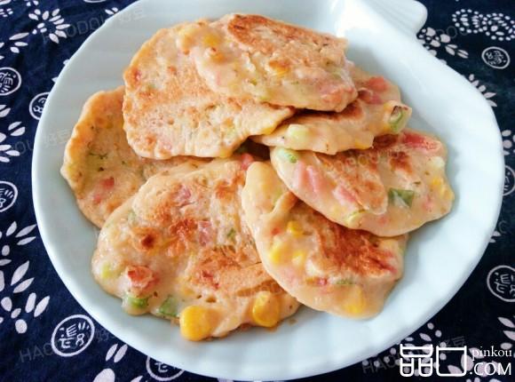 玉米火腿小饼