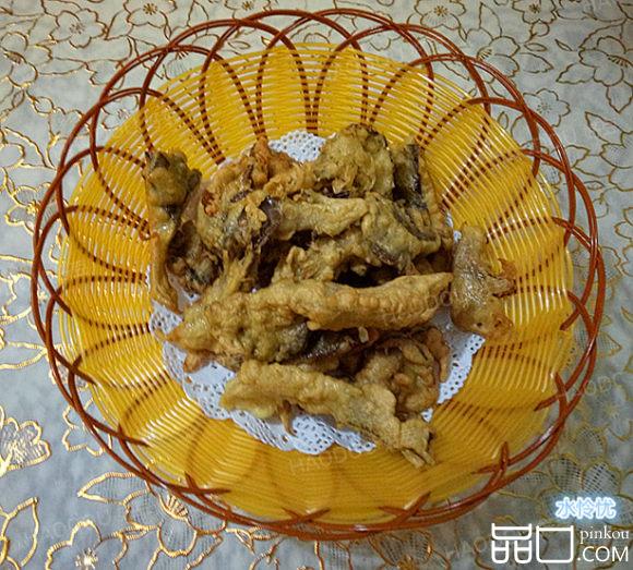 炸鲜蘑