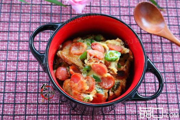 鸡蛋脆皮肠#盛夏餐桌#