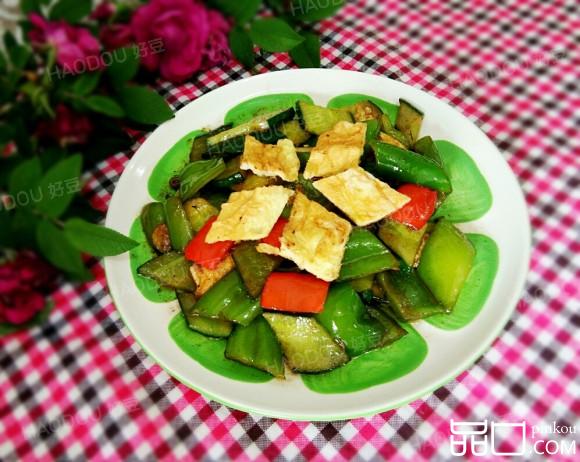 辣炒瓜片鸡蛋