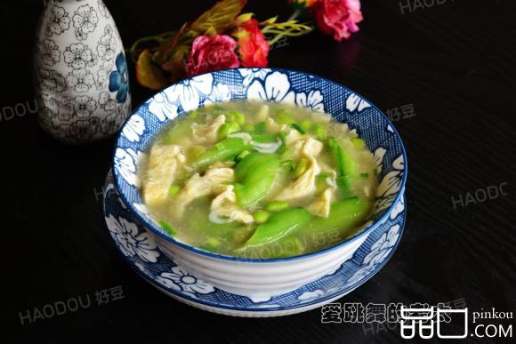蛋皮丝瓜汤