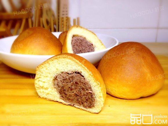 红豆沙欧包（自制红豆