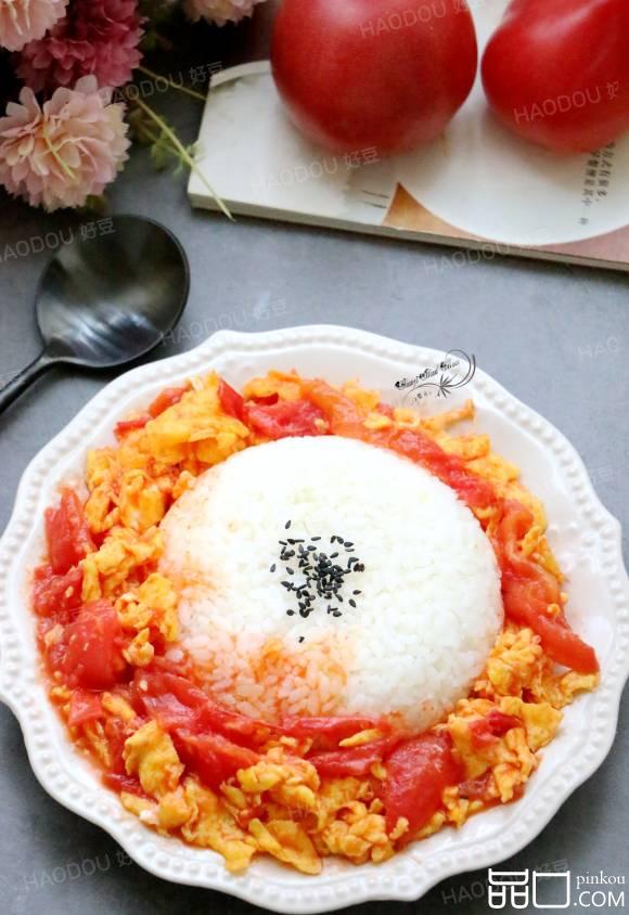 西红柿鸡蛋盖饭