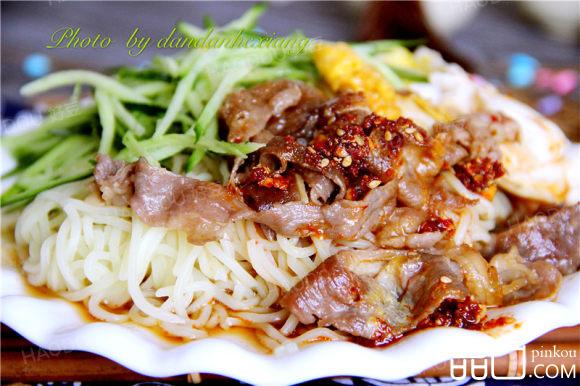 麻辣羊肉拌面