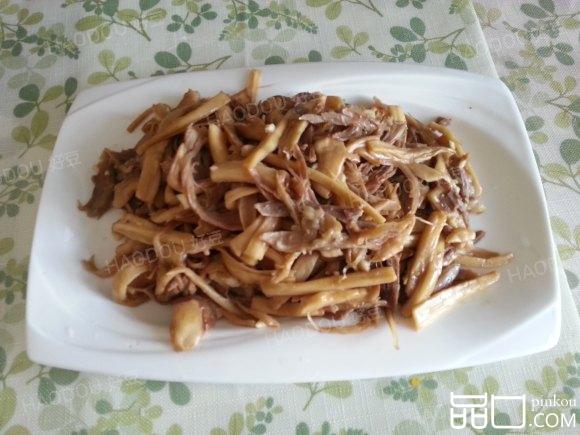 鸭肉烩杏鲍菇