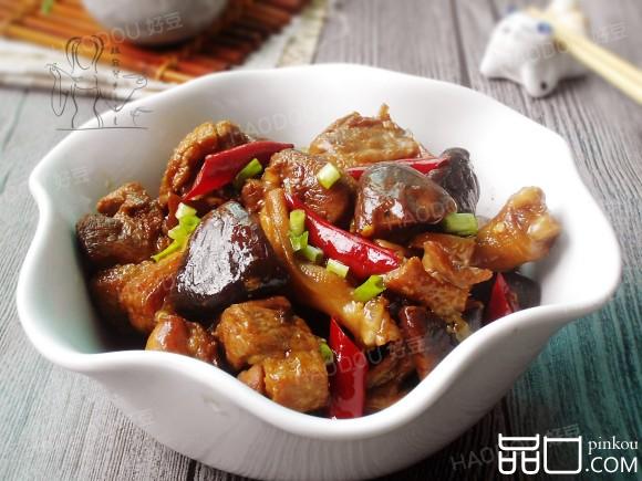 香菇焖鸭