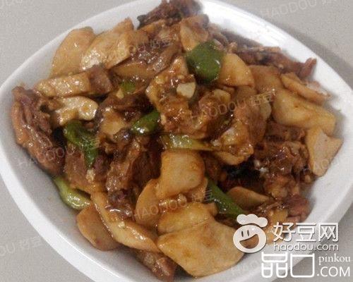 杏鲍菇焖鸭肉