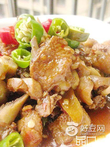 仔姜爆鸭子