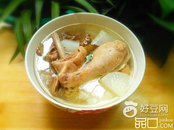 萝卜炖鸭汤