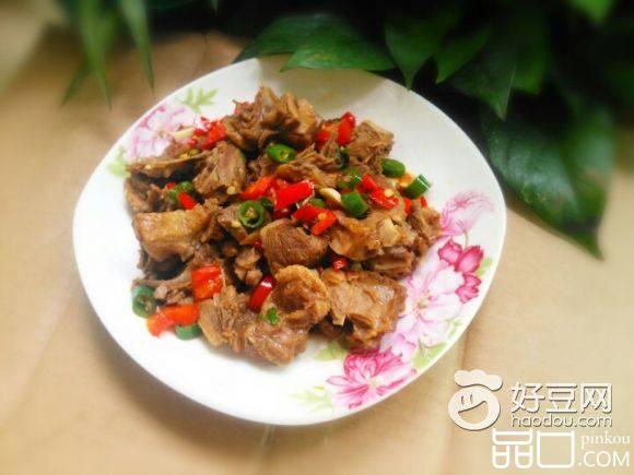 辣炒鸭块