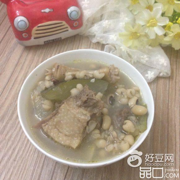 眉豆薏米水鸭汤