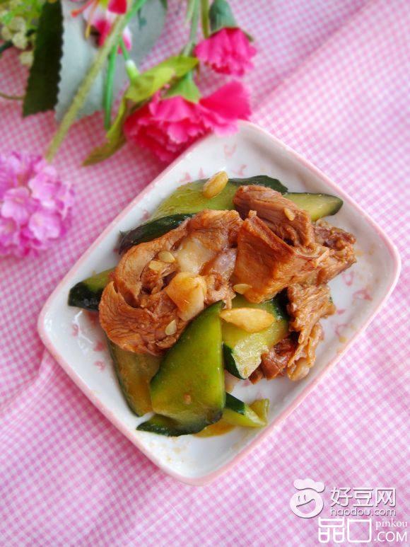 黄瓜炒鸭肉