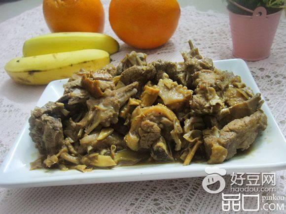烧酒烩笋鸭