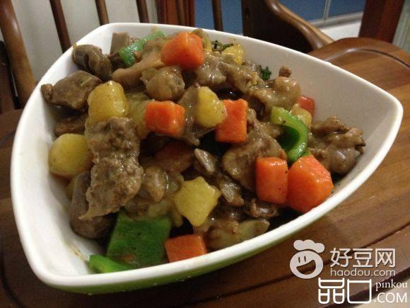 咖喱土豆焖鸭