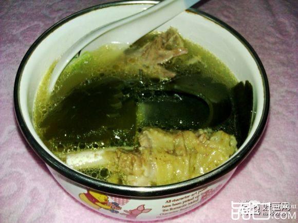 海带鸭肉汤