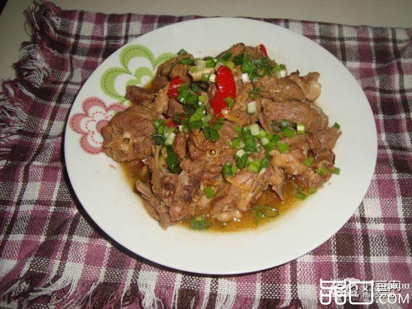 香辣鸭肉