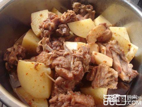 土豆蒸鸭肉