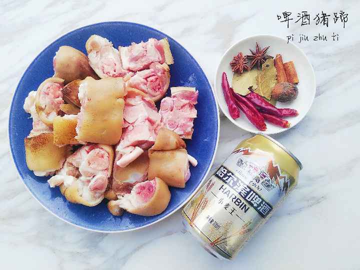 啤酒猪蹄步骤1