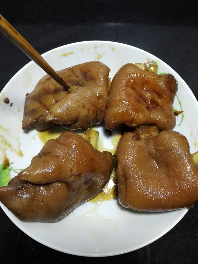 卤烤猪蹄步骤8