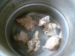 青菜萝卜猪蹄汤步骤3