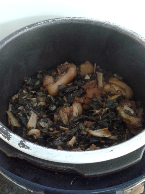 菜干猪蹄步骤7