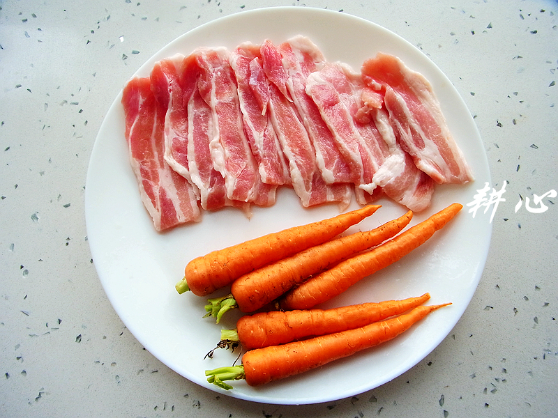 原味五花肉卷步骤1