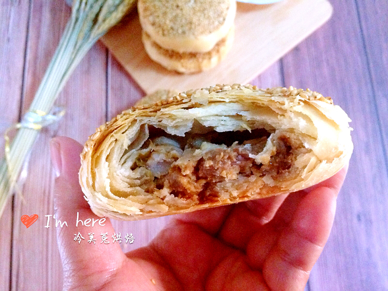香酥肉烧饼步骤32