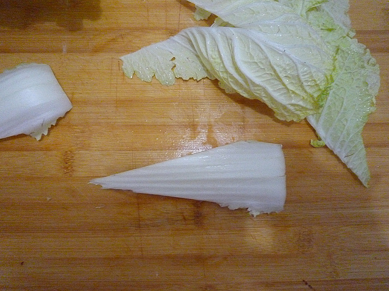 白菜木耳炒肉片步骤3