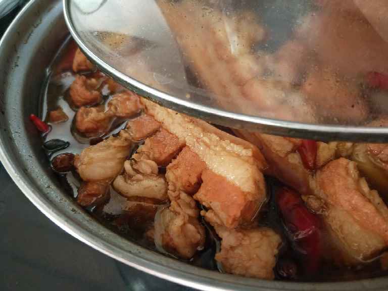 卤五花肉步骤6