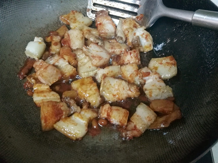 咸笋炖五花肉步骤9