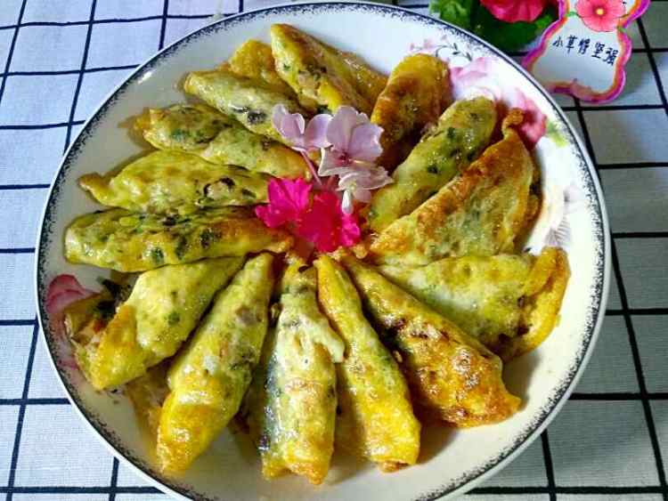 香煎鸡蛋饺步骤12