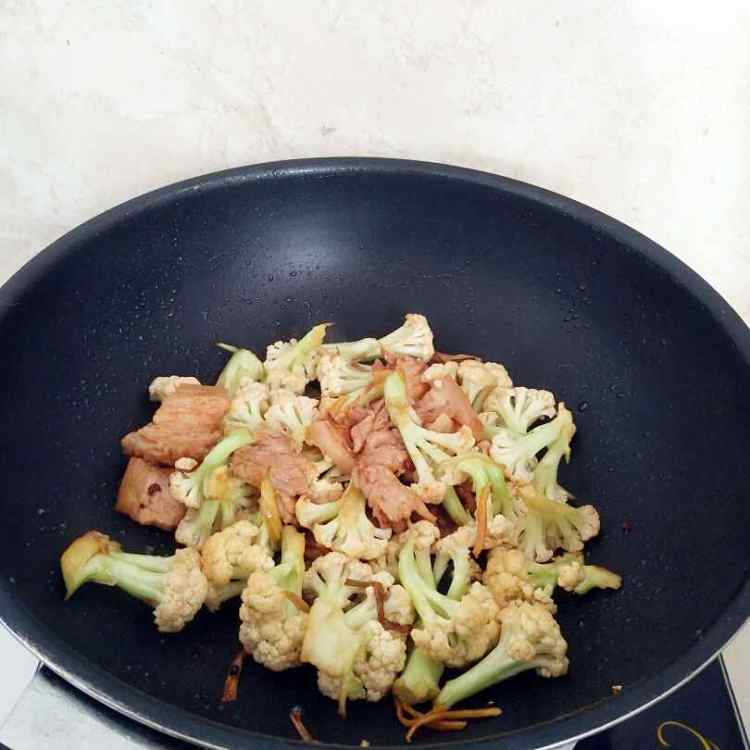 干煸有机菜花步骤8