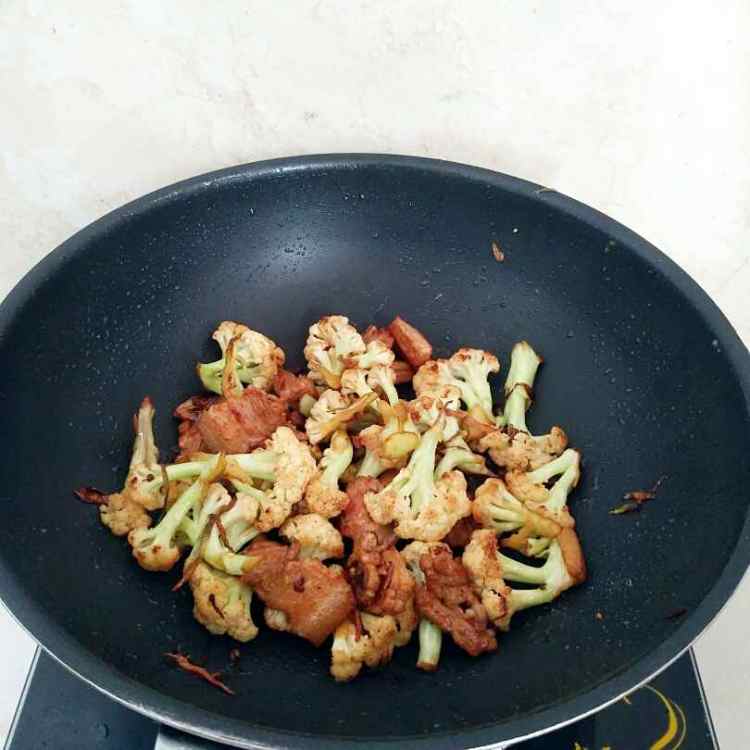 干煸有机菜花步骤9