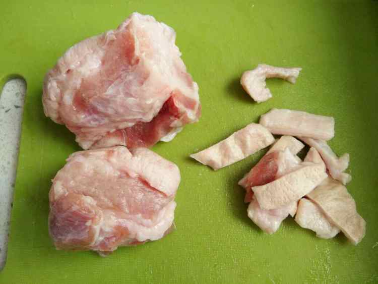 豆豉烧粉条豆角步骤2