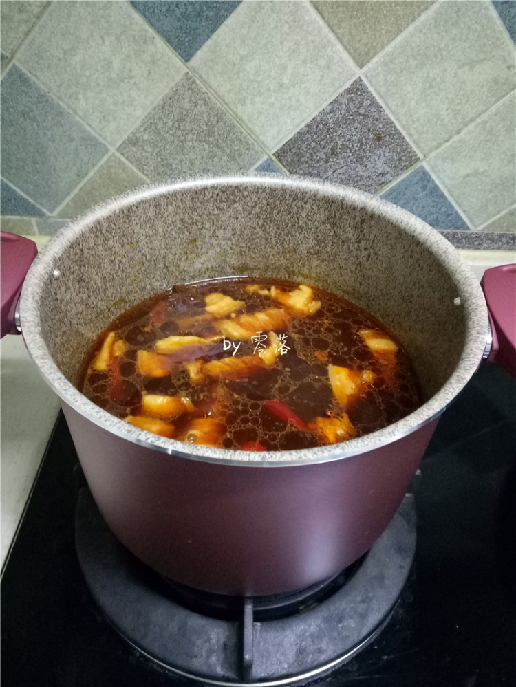 五花肉炖粉条步骤13
