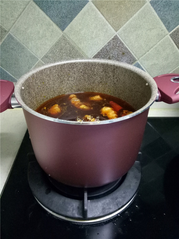 五花肉炖粉条步骤12
