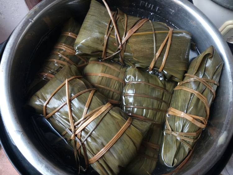 鲜肉粽步骤10