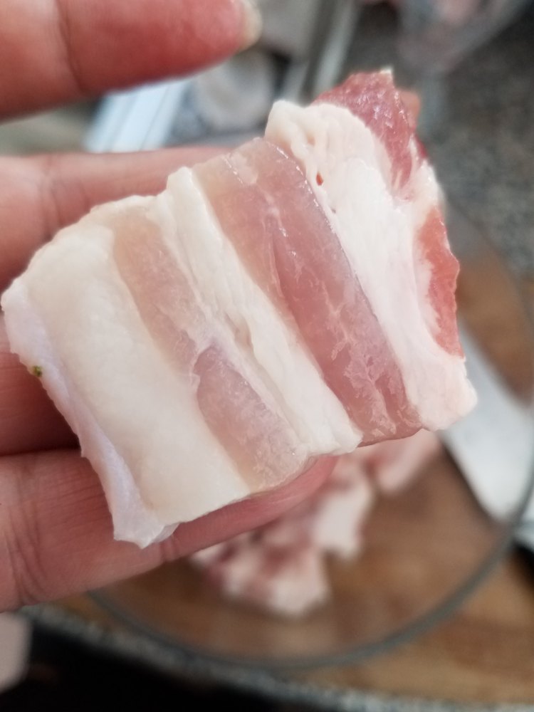 照烧五花豆腐煲步骤2