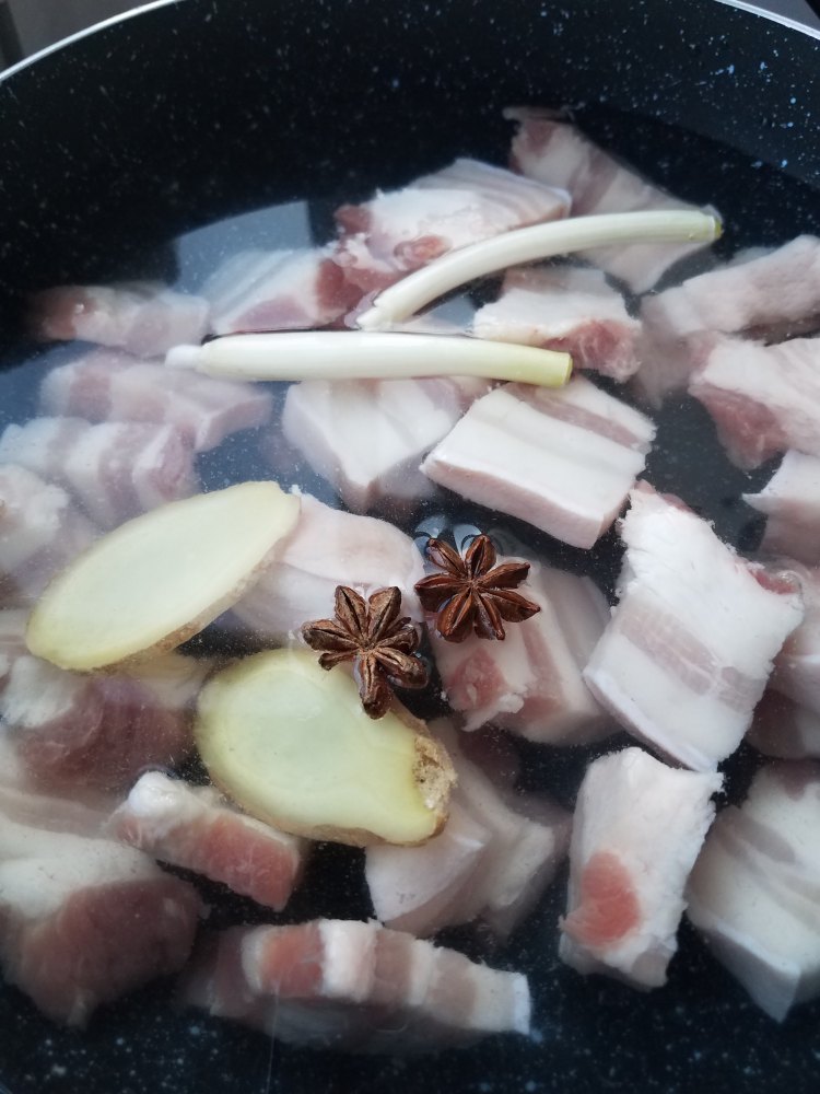 照烧五花豆腐煲步骤4