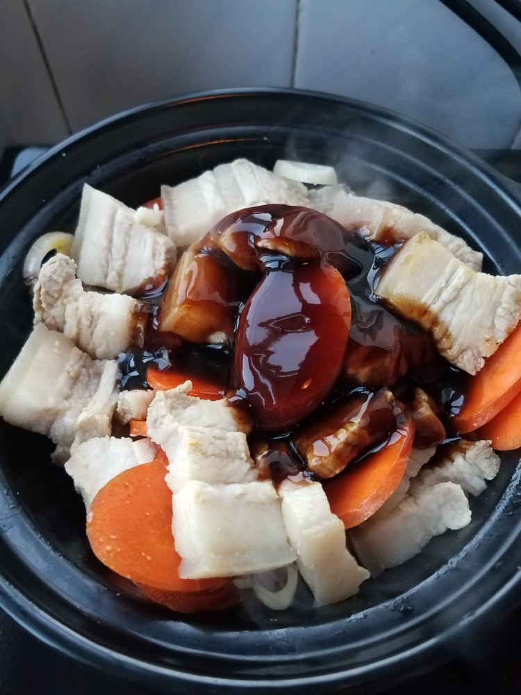 照烧五花豆腐煲步骤15