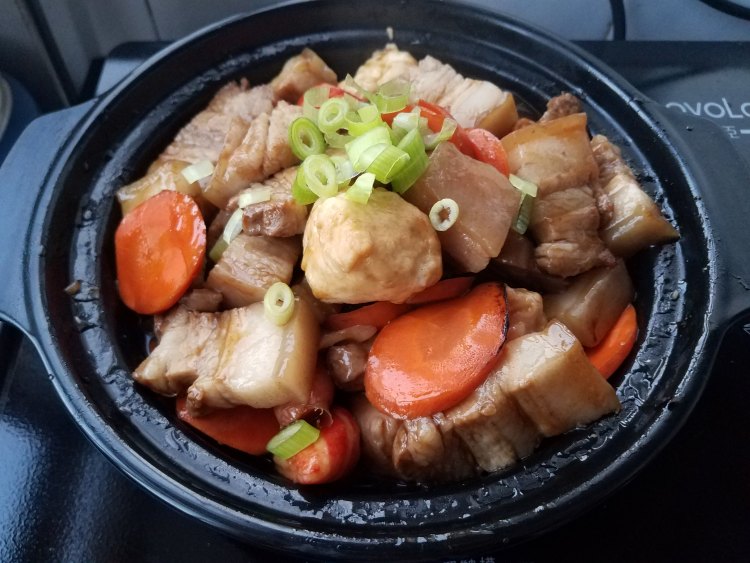 照烧五花豆腐煲步骤19
