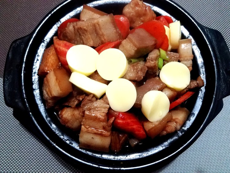 照烧五花豆腐煲步骤21