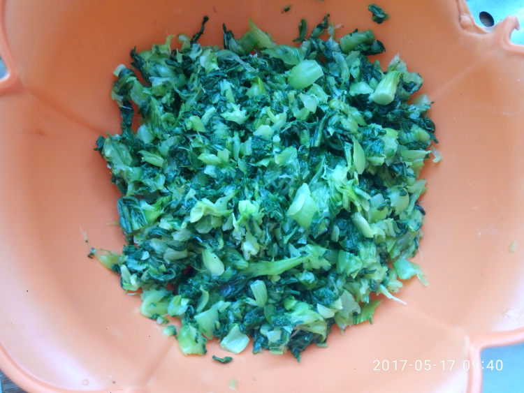 香菇油菜猪肉包子步骤5