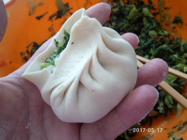 香菇油菜猪肉包子步骤14