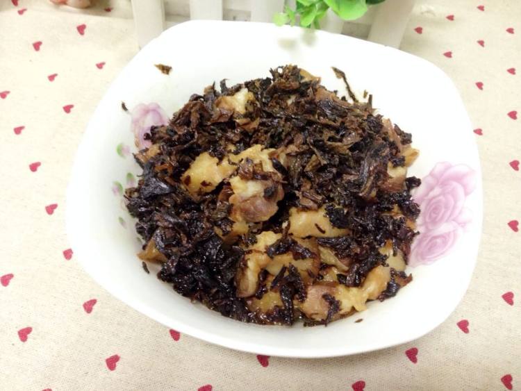 梅菜干蒸肉步骤8